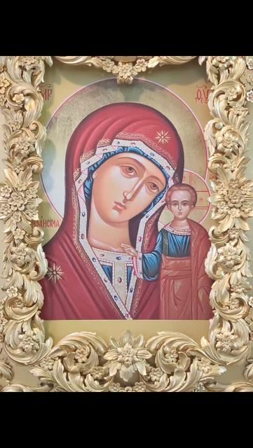 🤗Началось лето, а это значит, что пятничный акафист Божьей Матери снова зазвучал детскими голосами.👫🎶 Слава Богу!🙏